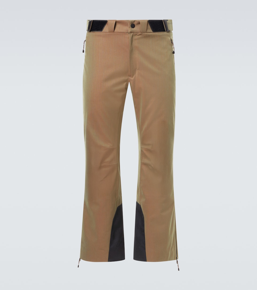 Indren herringbone wool-blend ski pants | Sease