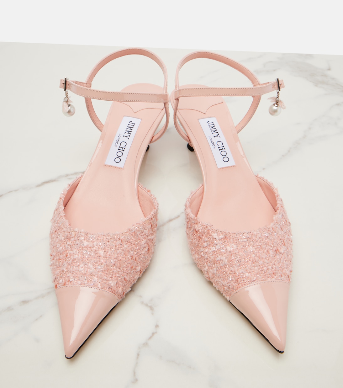 Slingback-Pumps Aren aus Tweed | Jimmy Choo