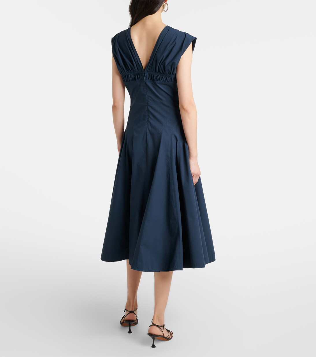 Manoela cotton-blend midi dress | Proenza Schouler