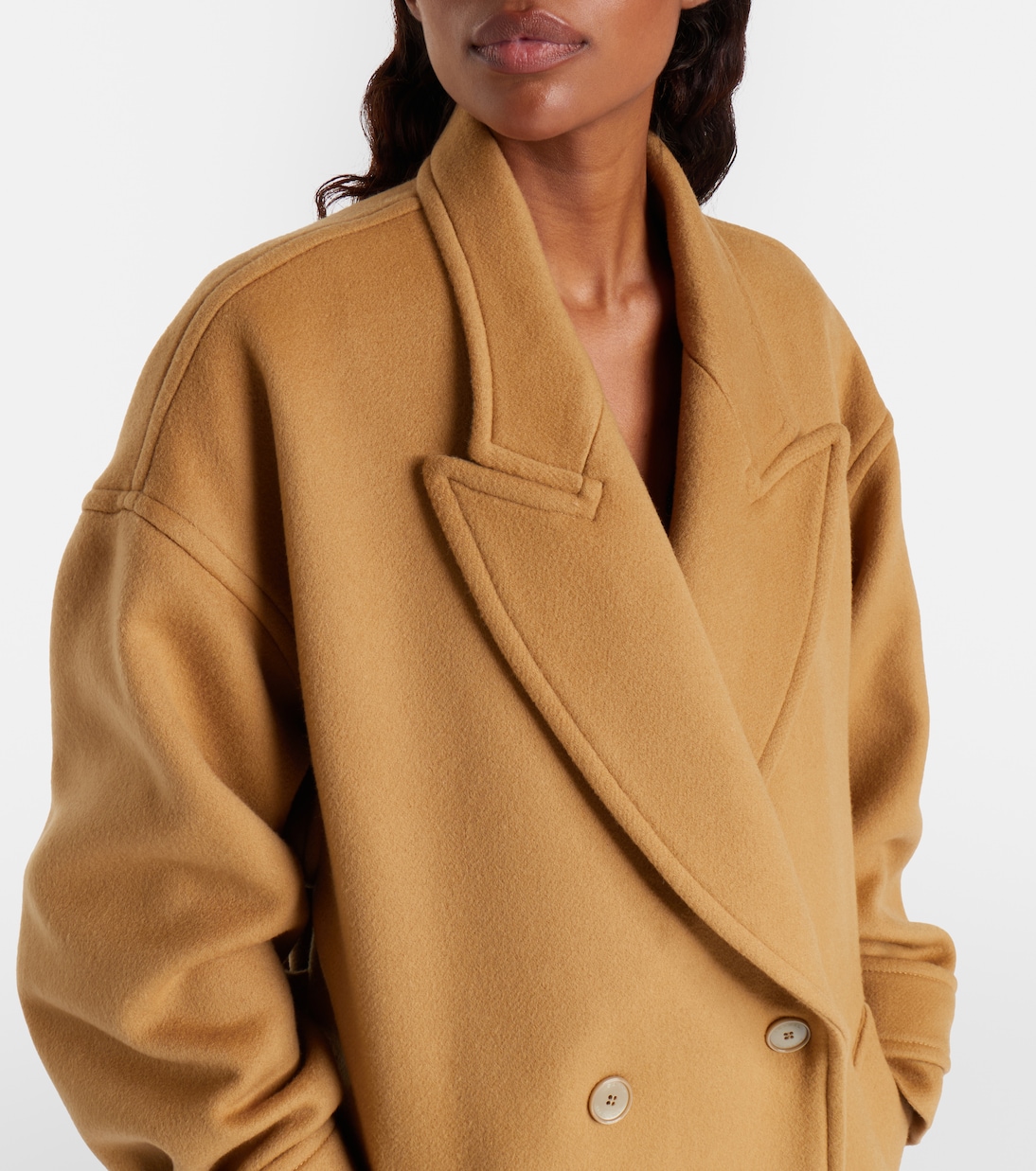 Winry wool and cashmere-blend coat | Isabel Marant