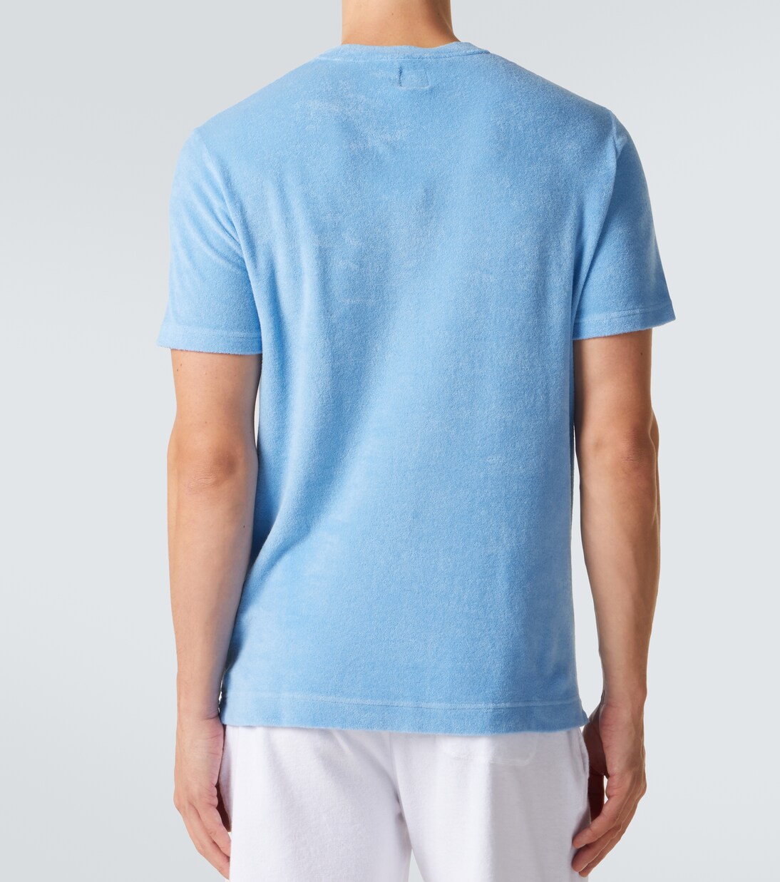 T-Shirt aus Baumwollfrottee | Fedeli