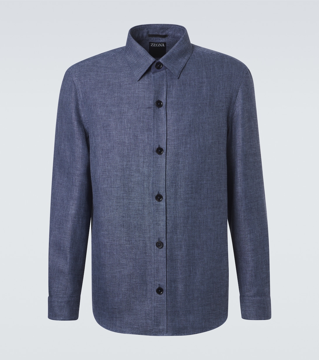 Cashmere, linen and silk overshirt | Zegna