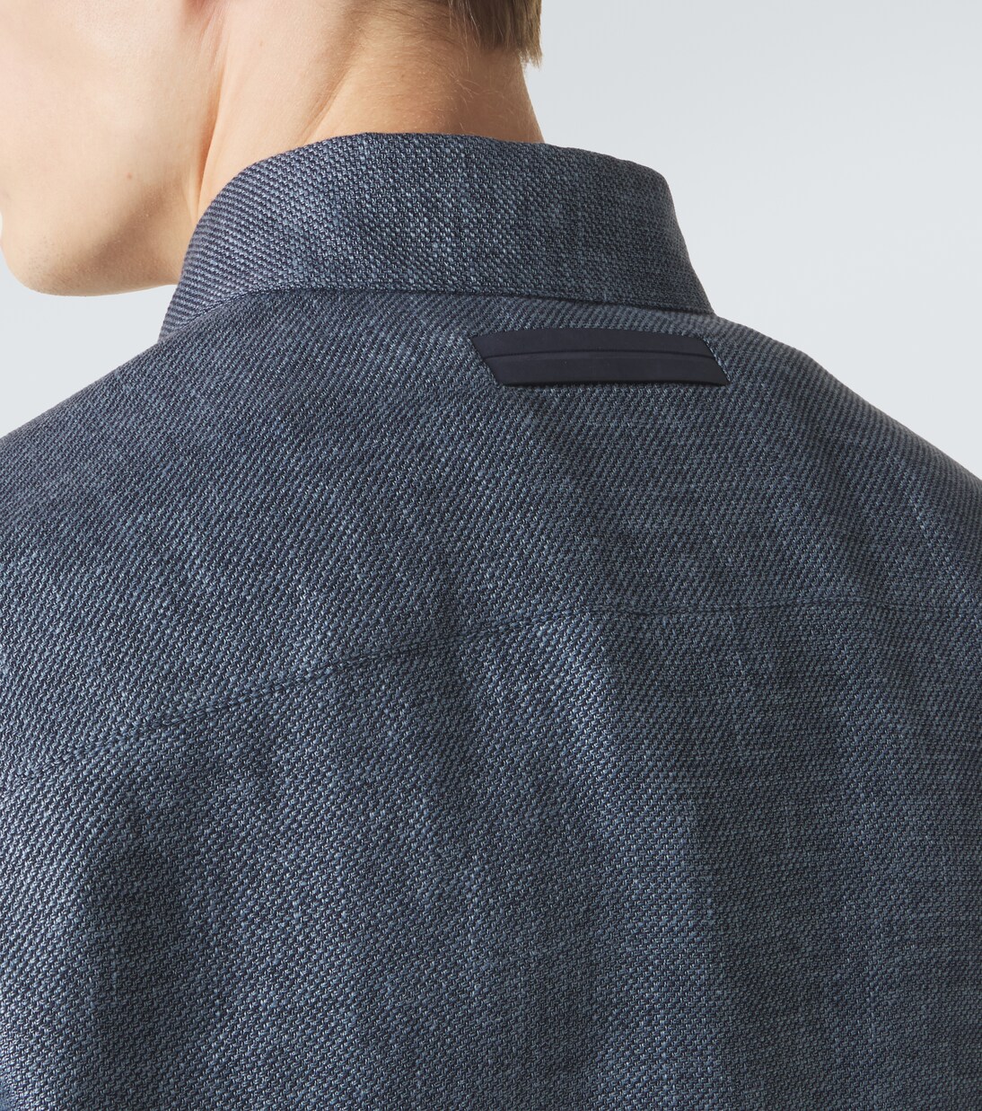 Cashmere, linen and silk overshirt | Zegna
