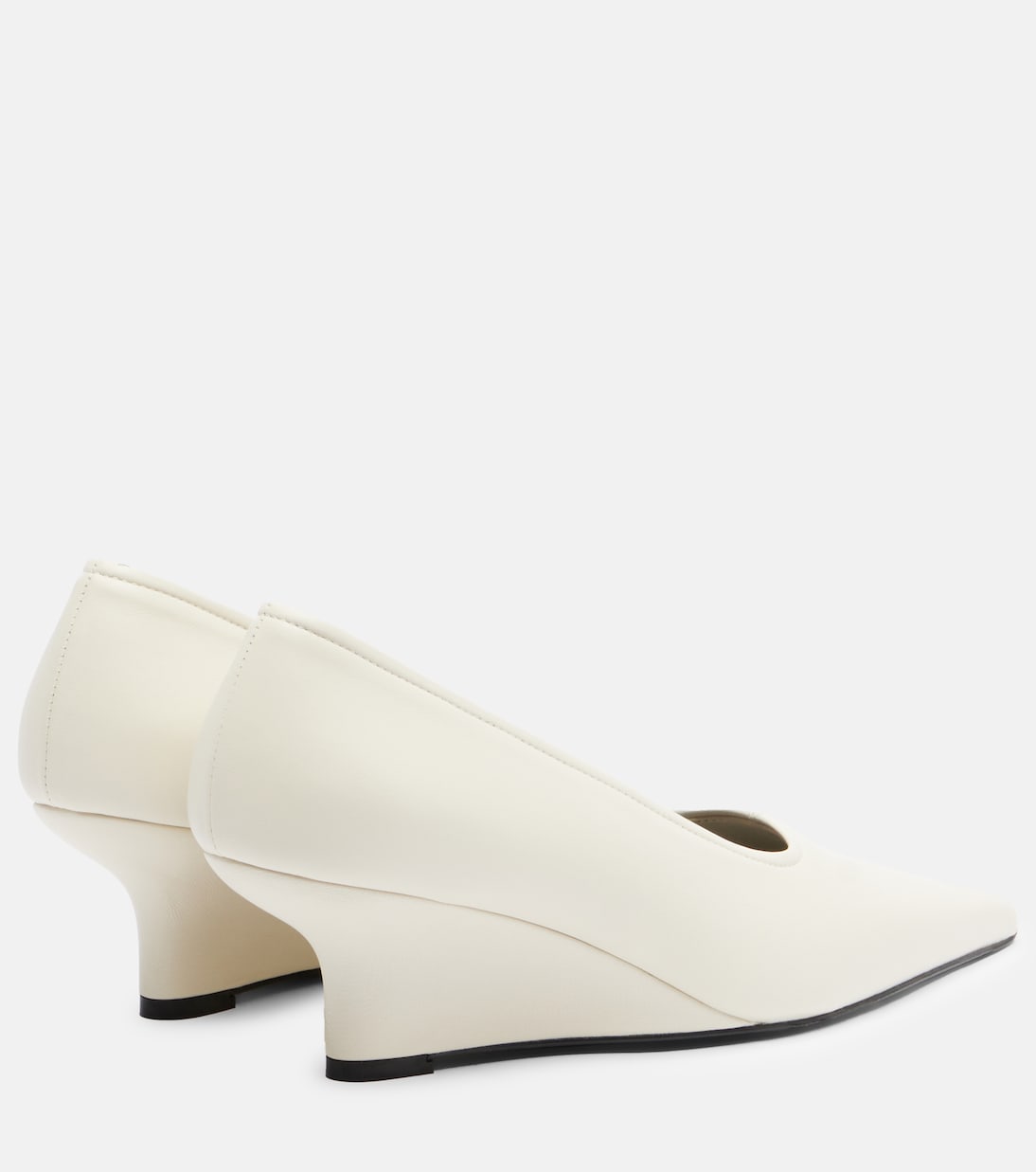 Escarpins compensés Sharp en cuir | Toteme