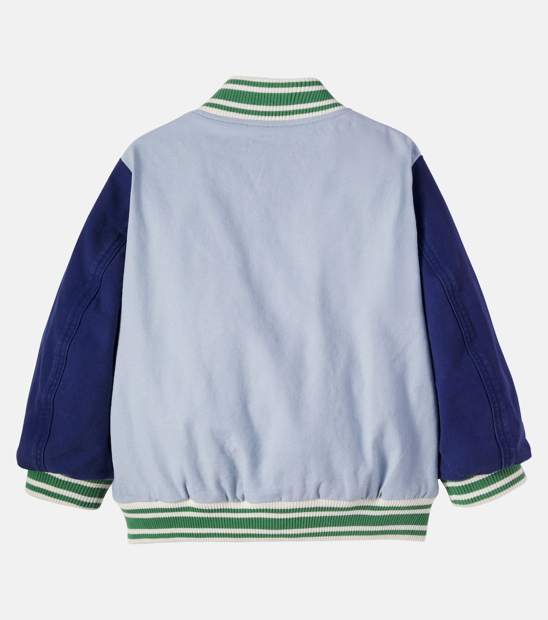 Collegejacke aus Baumwoll-Canvas | Stella McCartney Kids