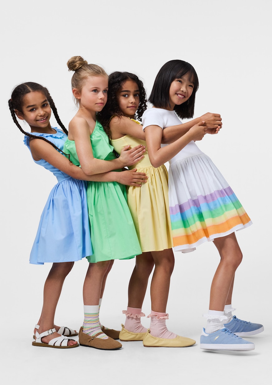 Cissa striped cotton-blend dress | Molo