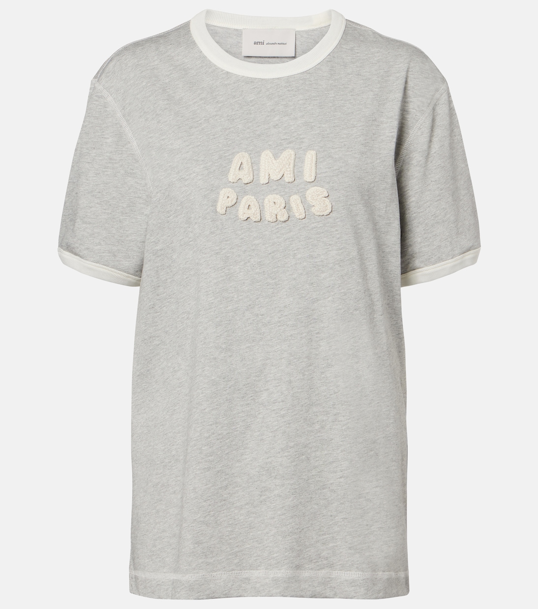Logo cotton jersey T-shirt | Ami Paris