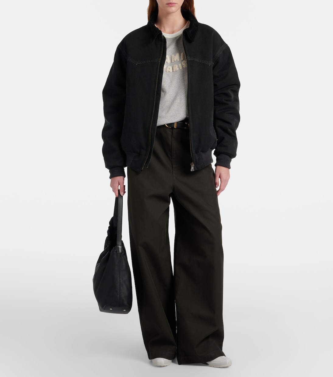 Logo cotton jersey T-shirt | Ami Paris