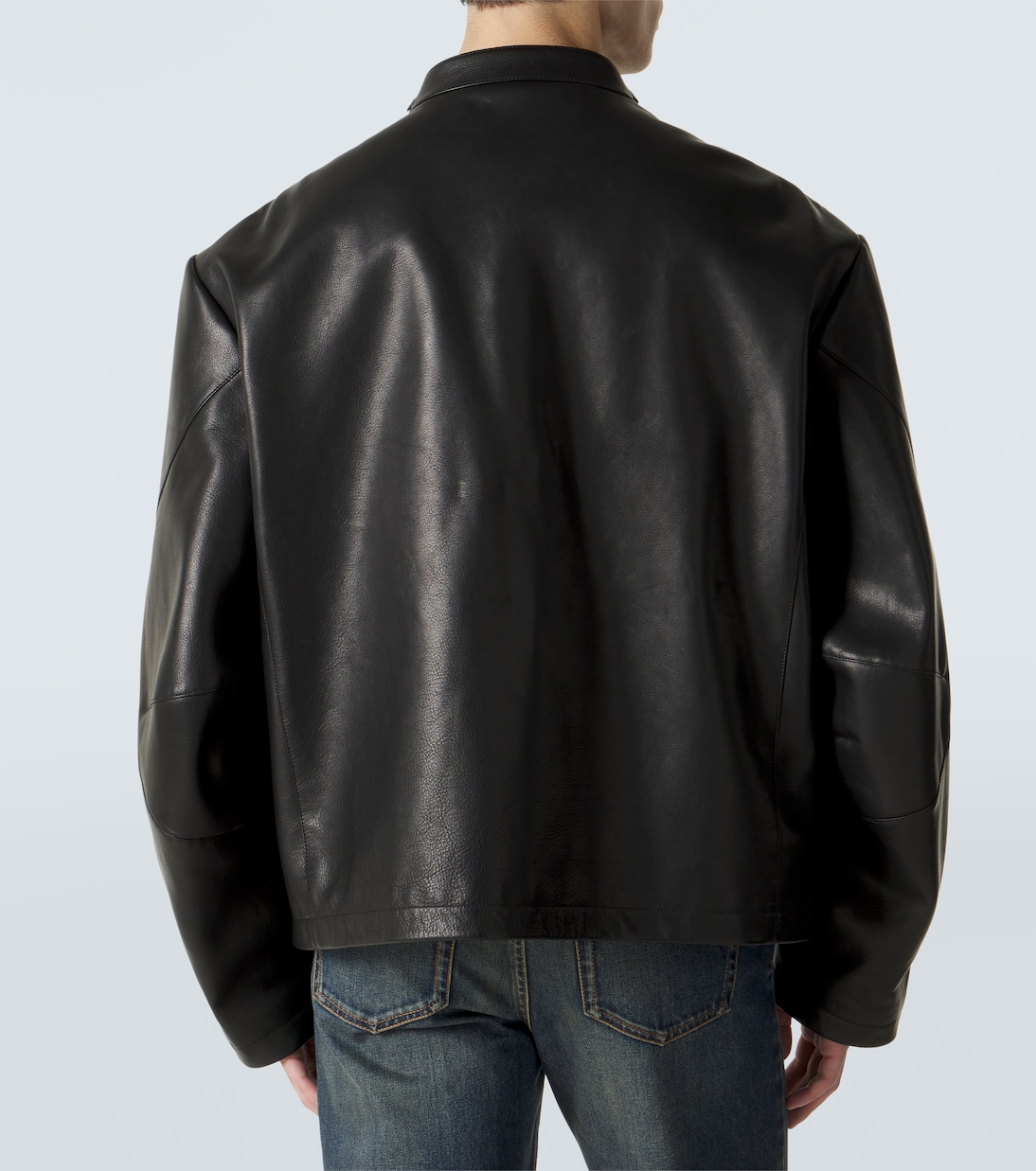 Horsebit leather jacket | Gucci