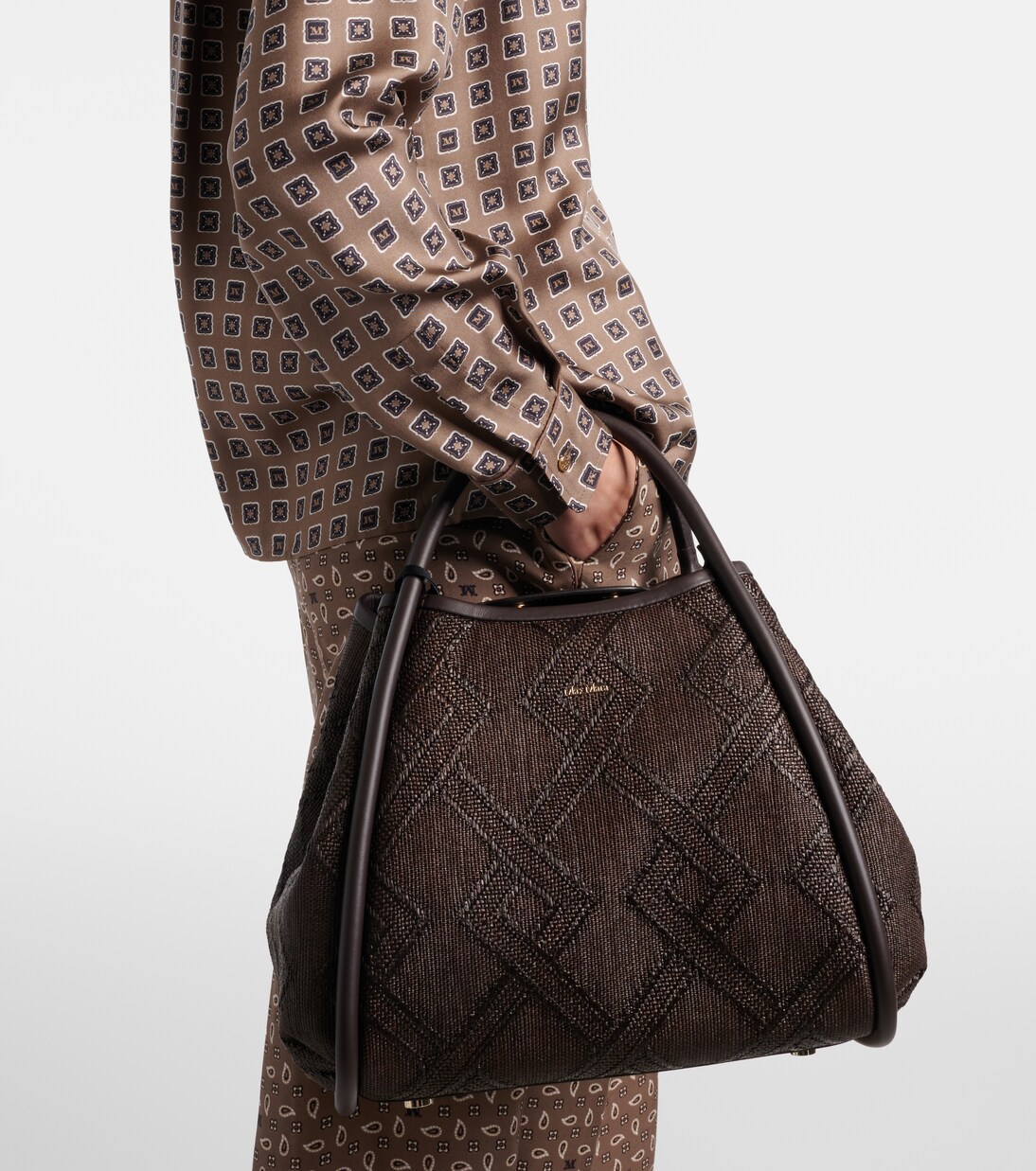 Leather tote bag | Max Mara