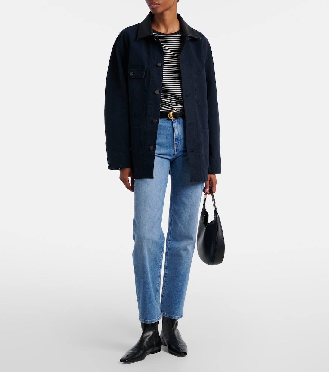 Mid-Rise Straight Jeans Brinley | AG Jeans