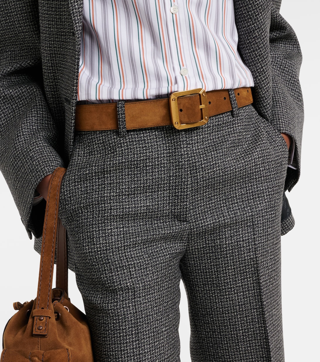 Reversible suede belt | Acne Studios