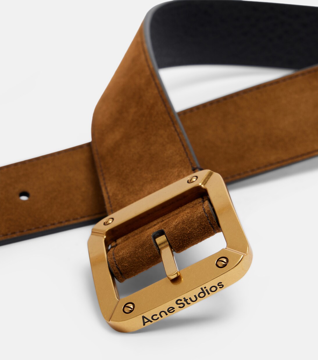 Reversible suede belt | Acne Studios