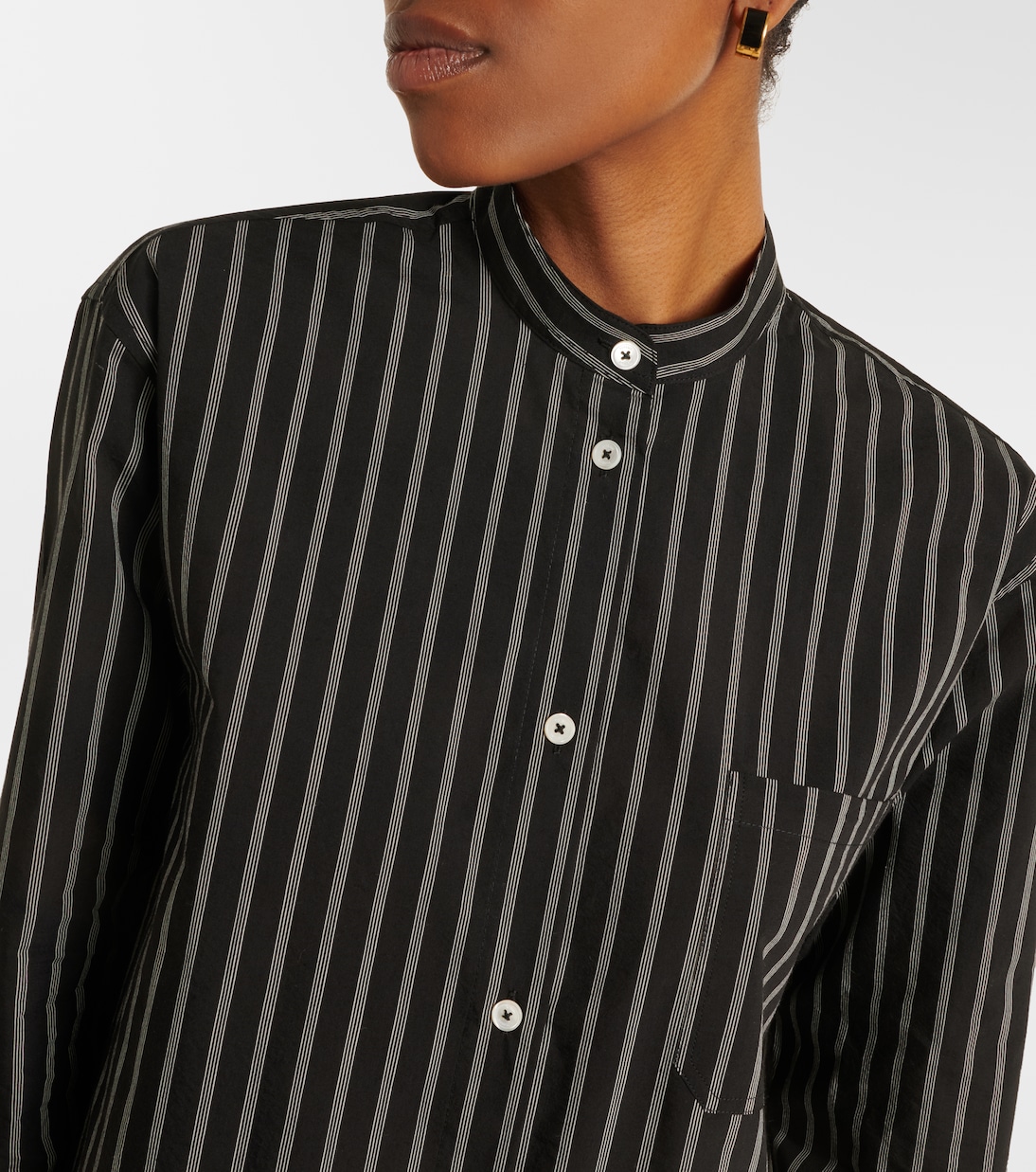 Striped shirt dress | Toteme