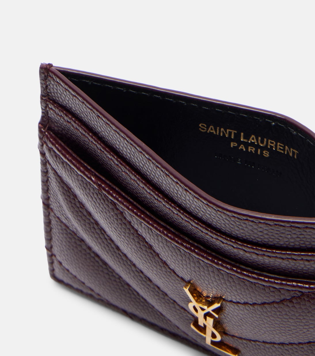 Kartenetui Cassandre aus Leder | Saint Laurent