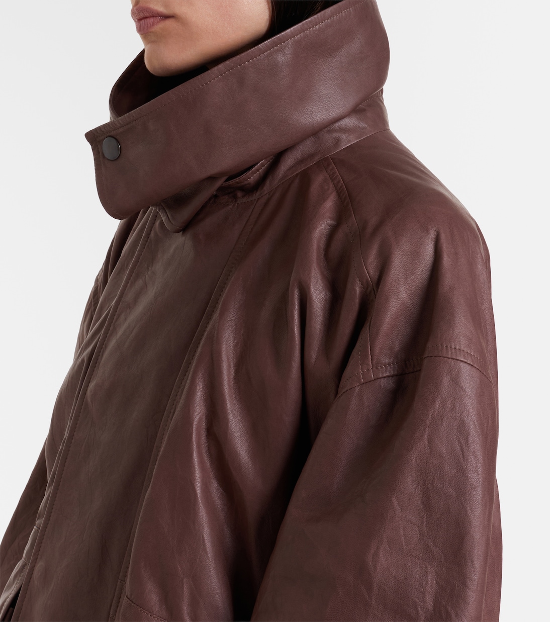 Isa leather jacket | Calvin Klein Collection