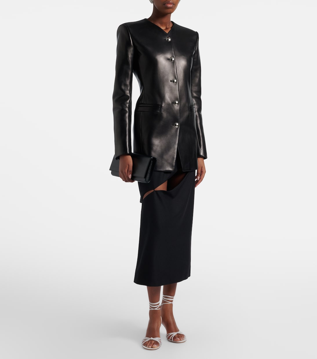 Malé leather sandals | Gianvito Rossi