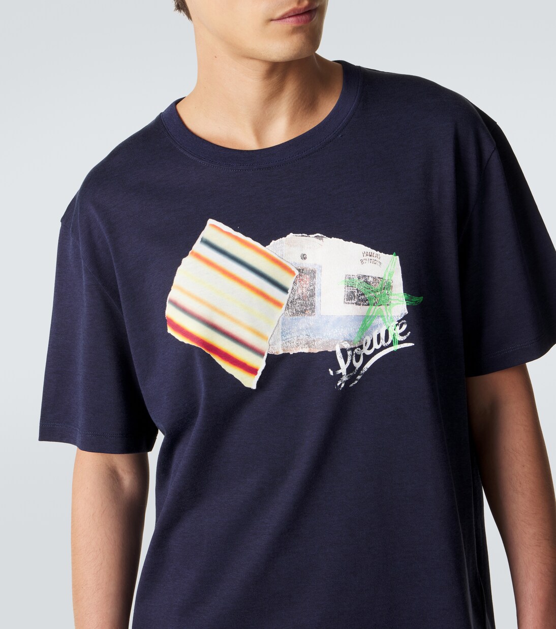 Paula's Ibiza cotton-blend T-shirt  | Loewe