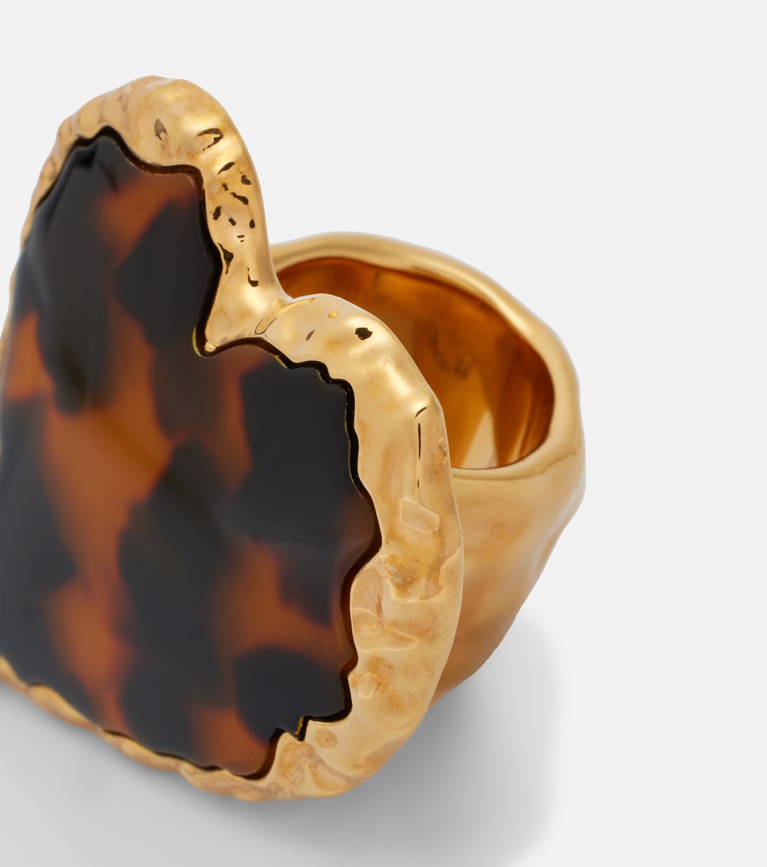 Heart embellished ring | Oscar de la Renta