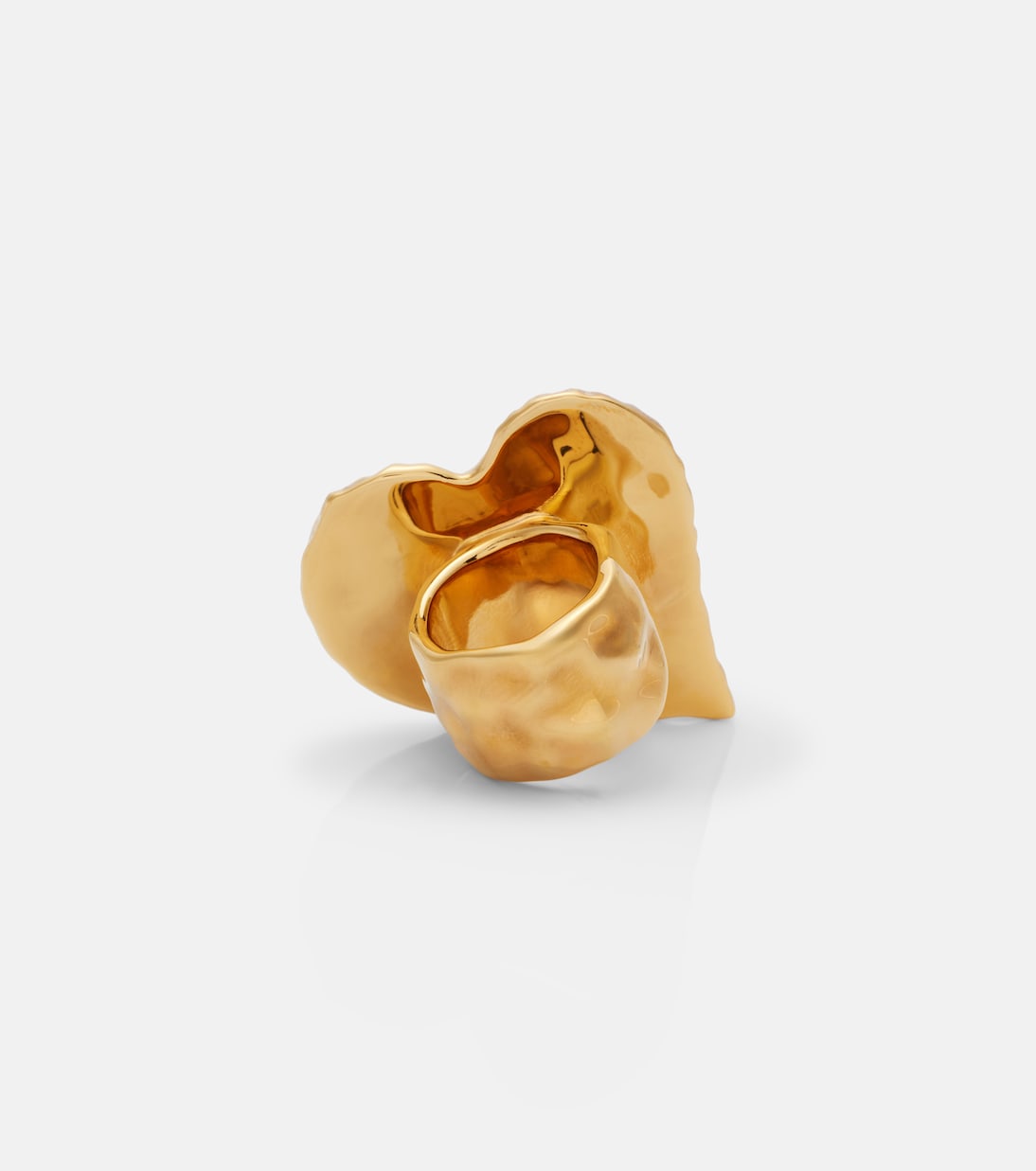 Heart embellished ring | Oscar de la Renta