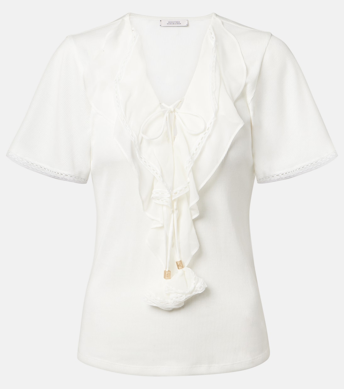 Pure Sleekness ribbed-knit cotton top | Dorothee Schumacher