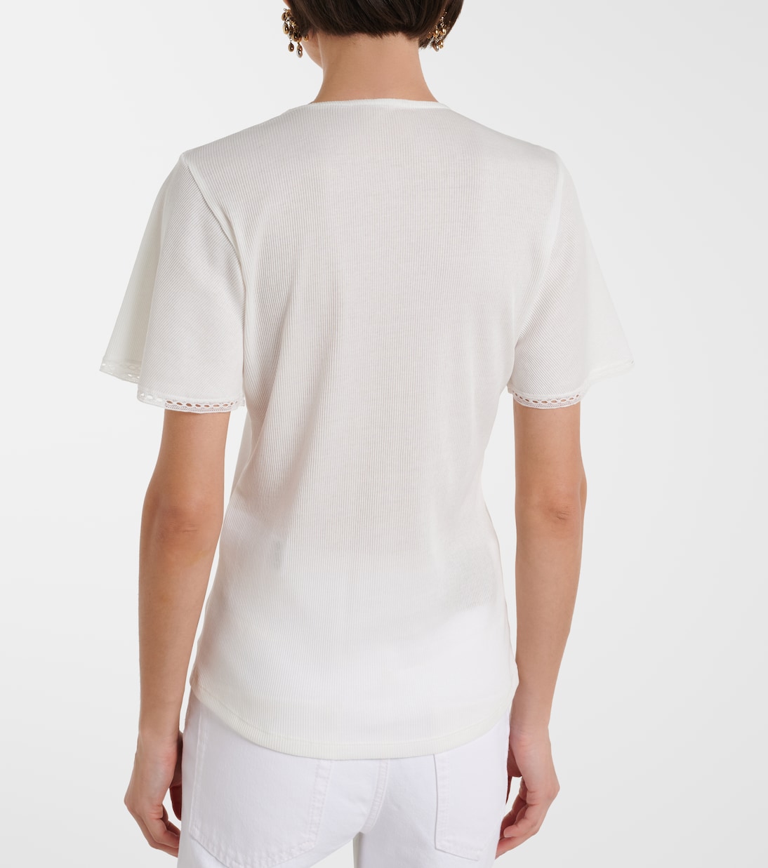 Pure Sleekness ribbed-knit cotton top | Dorothee Schumacher