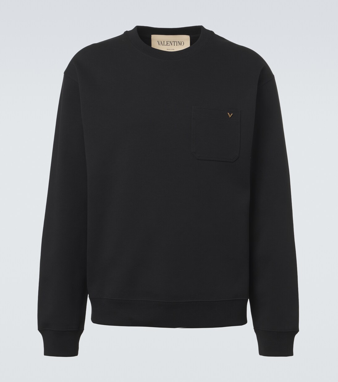 VGold cotton-blend jersey sweatshirt | Valentino
