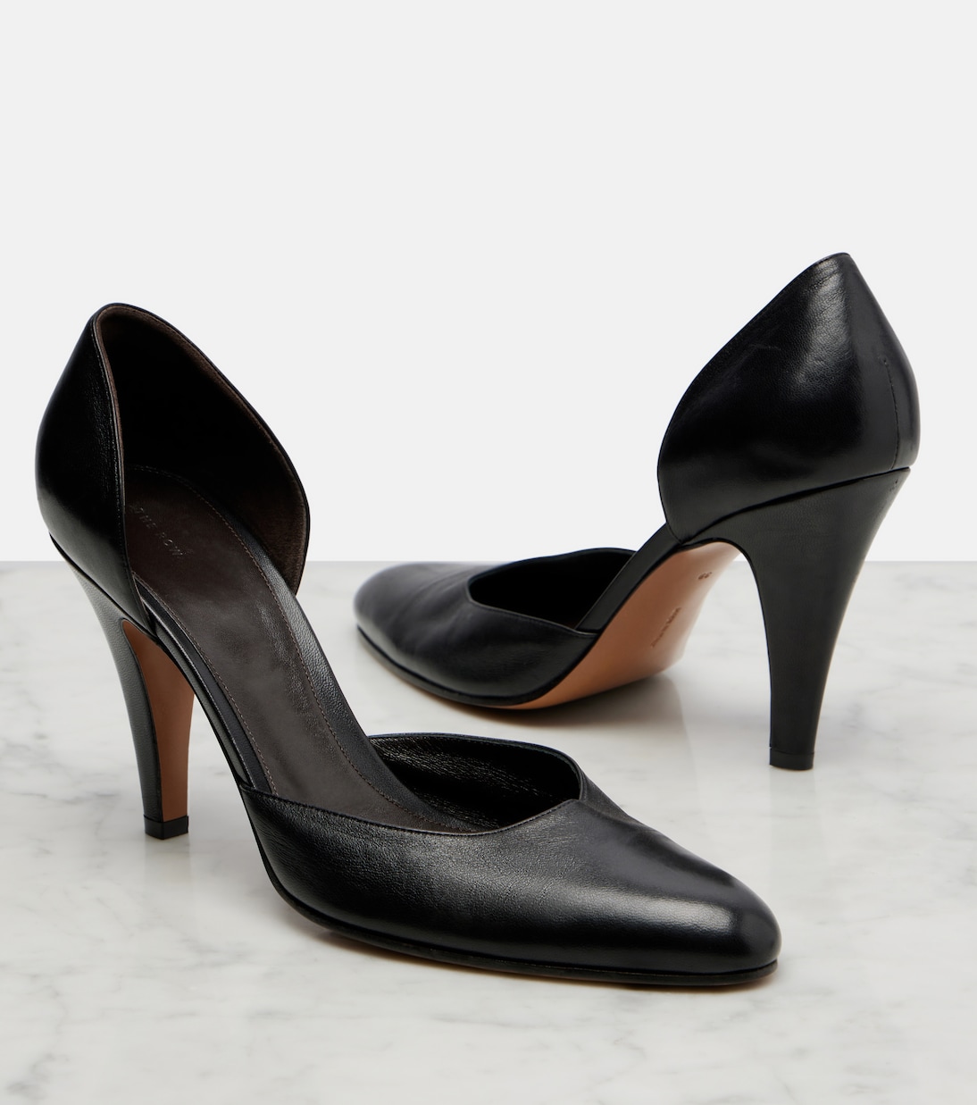 Salones Ornella D'Orsay de piel | The Row
