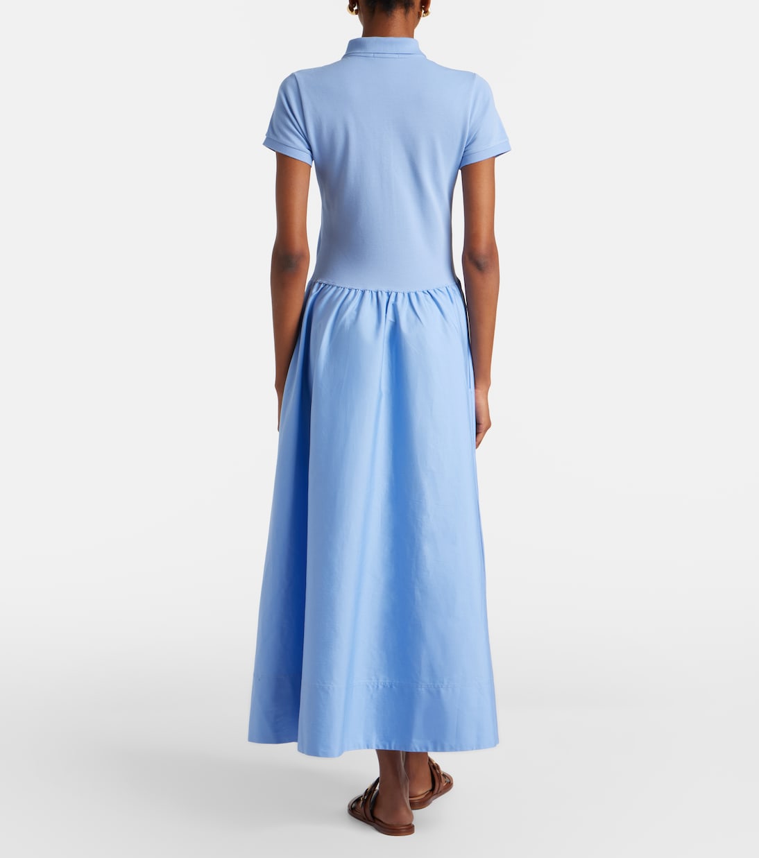Cotton-blend shirt dress | Polo Ralph Lauren