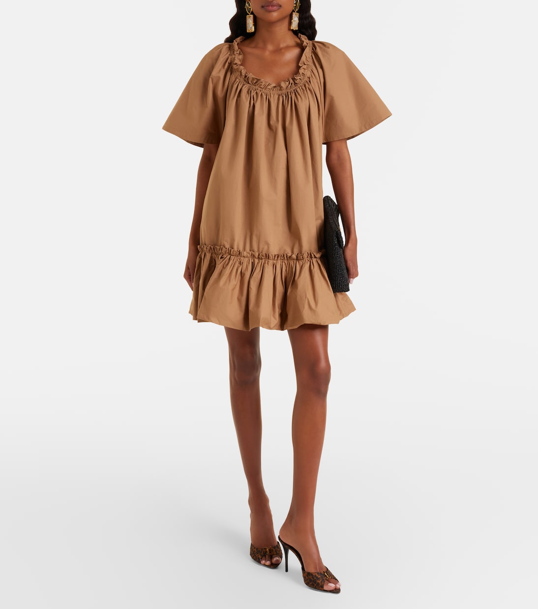 Minikleid aus Baumwolle | Saint Laurent