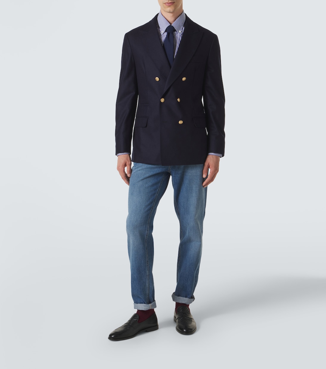 Blazer en laine vierge | Brunello Cucinelli