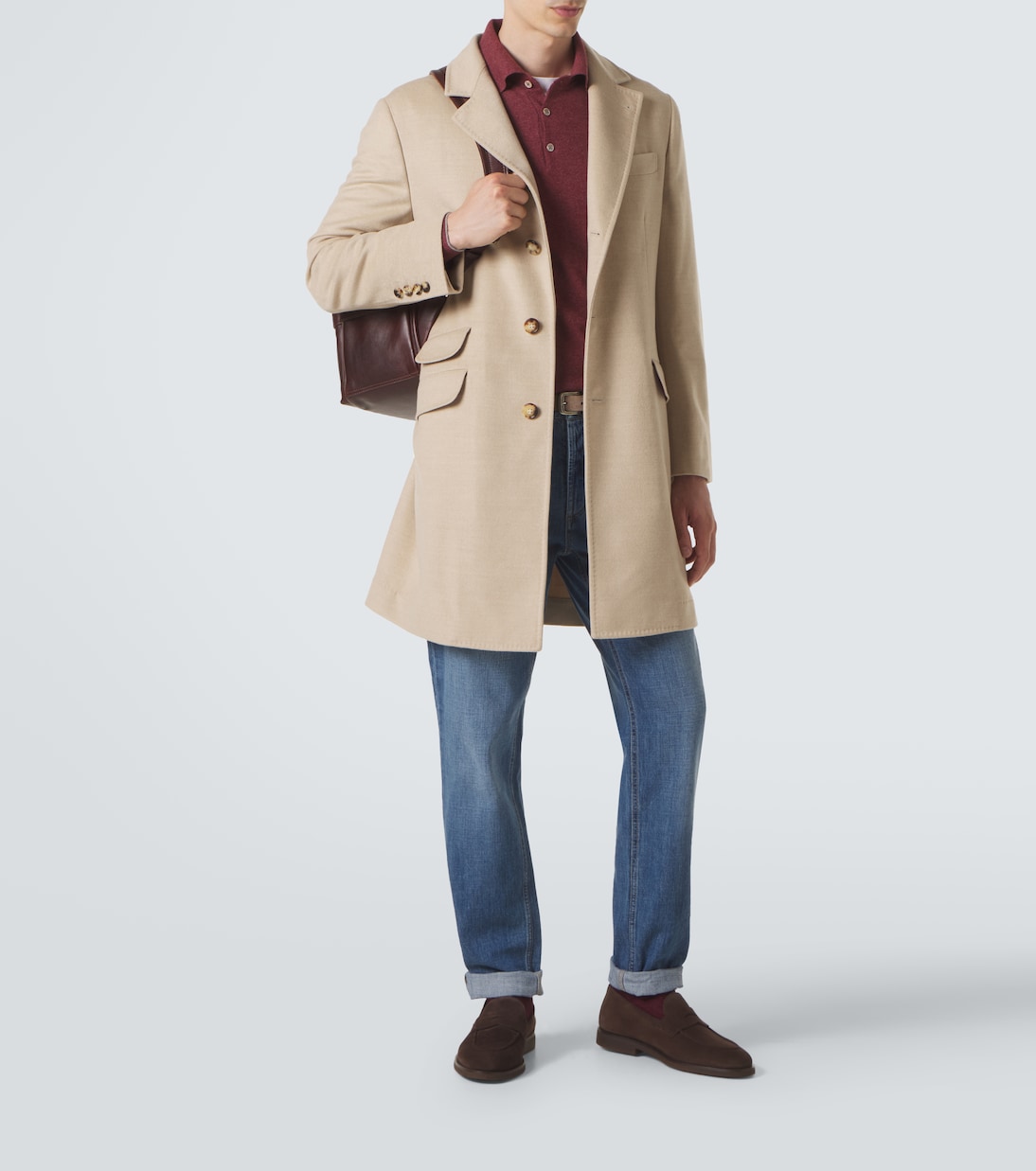 Virgin wool coat | Brunello Cucinelli