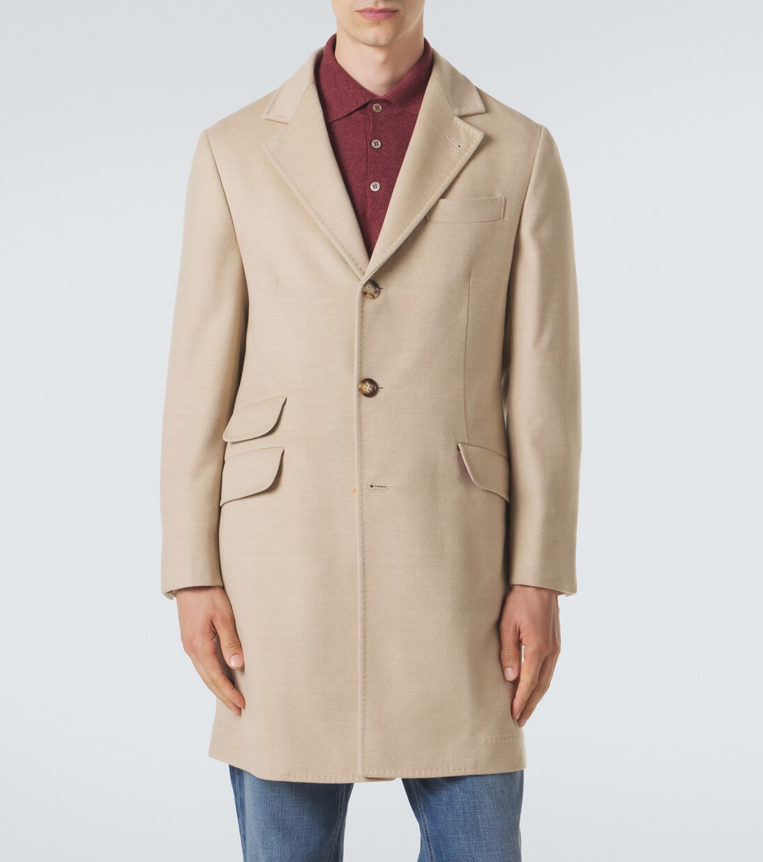 Virgin wool coat | Brunello Cucinelli