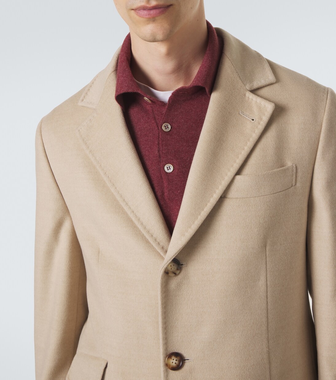 Virgin wool coat | Brunello Cucinelli