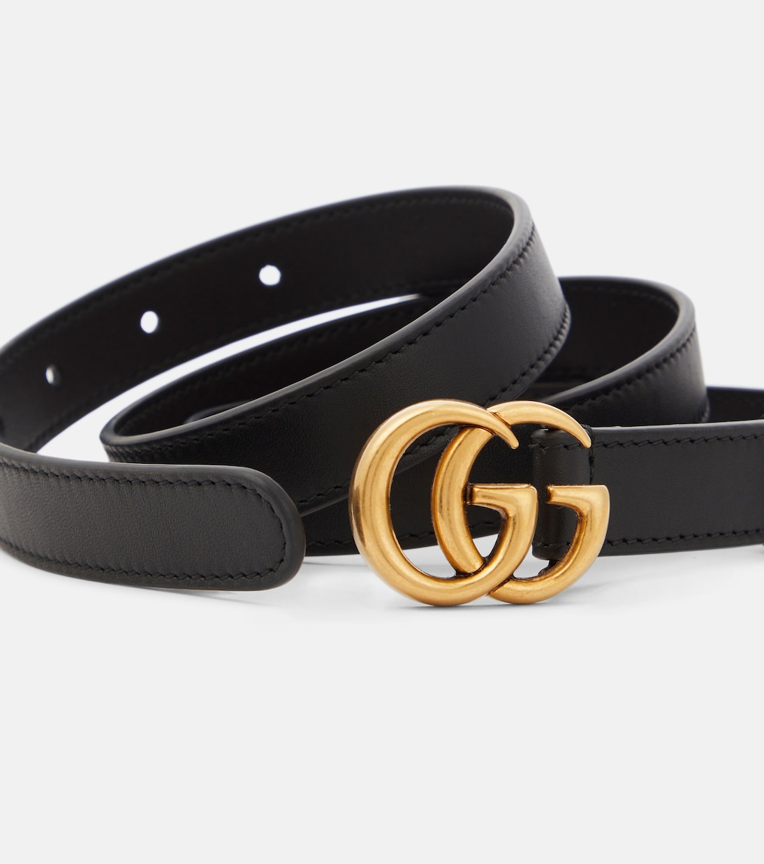 Gürtel GG aus Leder | Gucci