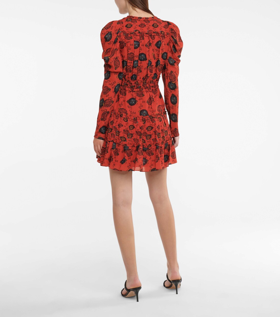 Mini-robe Windsor en coton mélangé à fleurs | Ulla Johnson