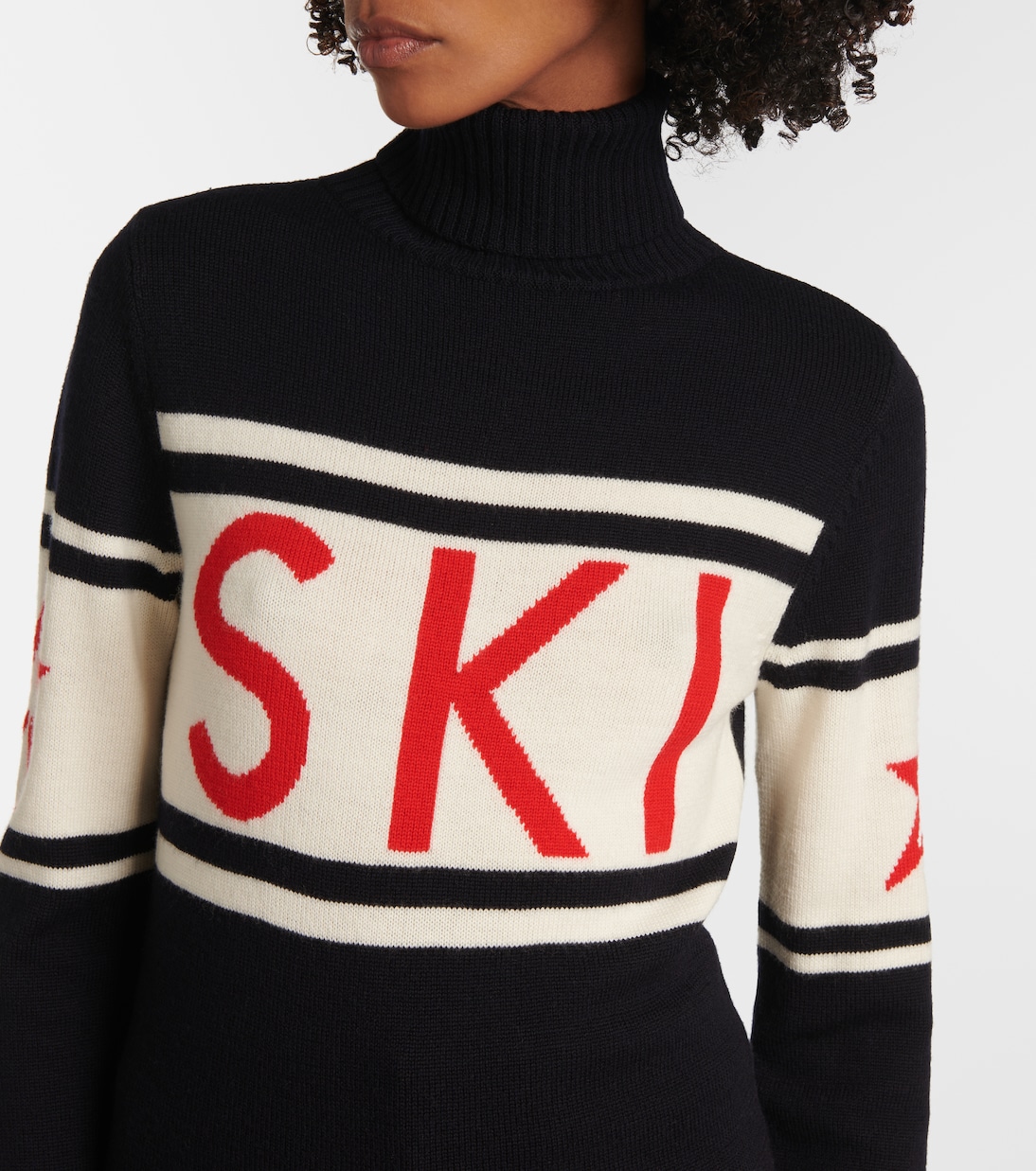 Jersey de cuello alto Schild de lana | Perfect Moment