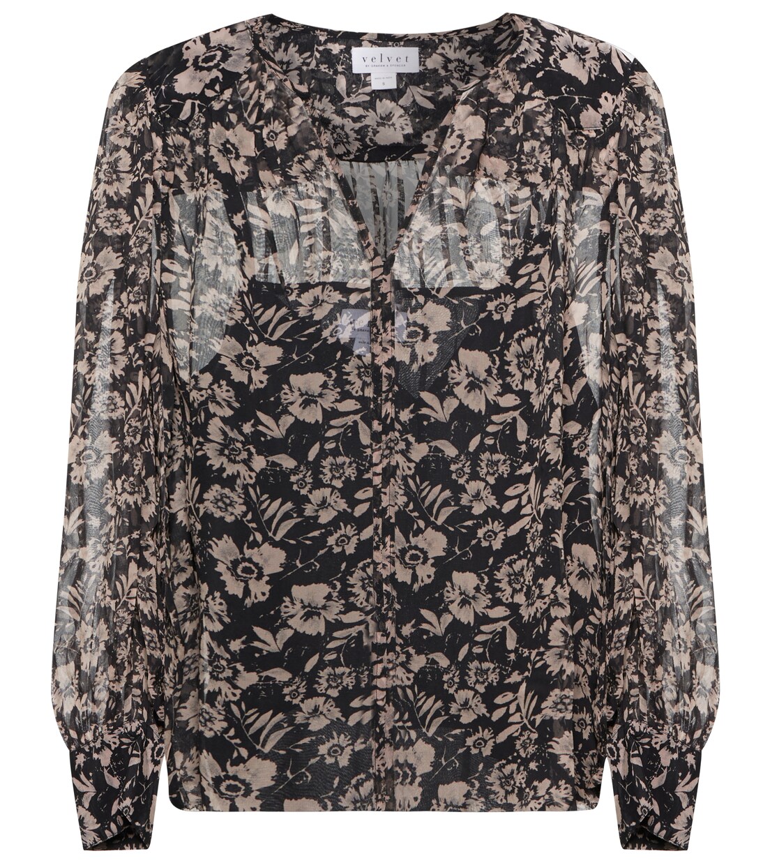 Blouse à fleurs | Velvet