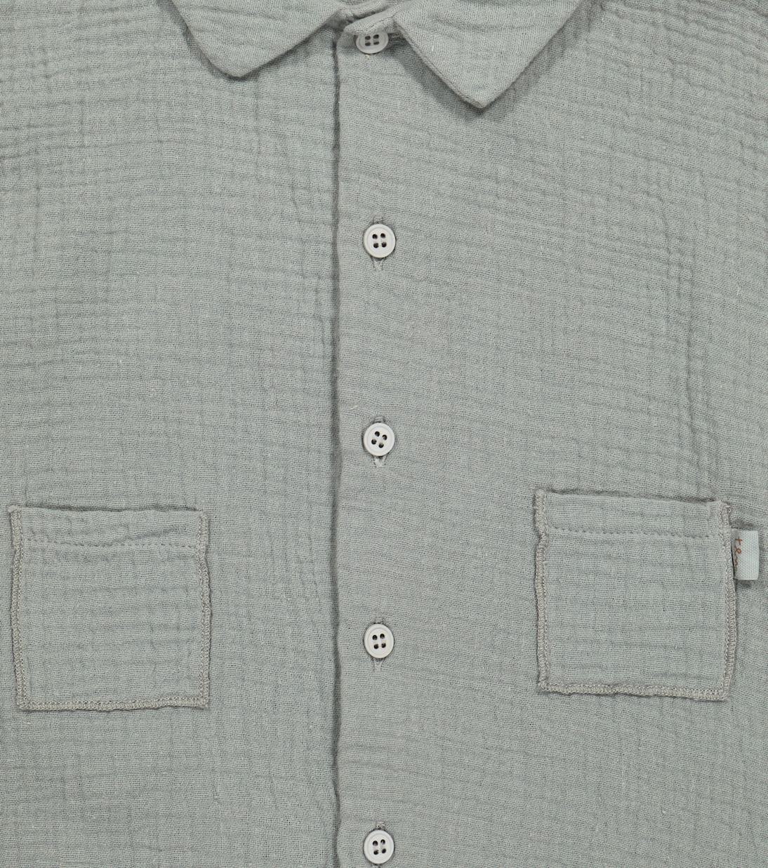 Bebé - pelele de algodón seersucker | Il Gufo