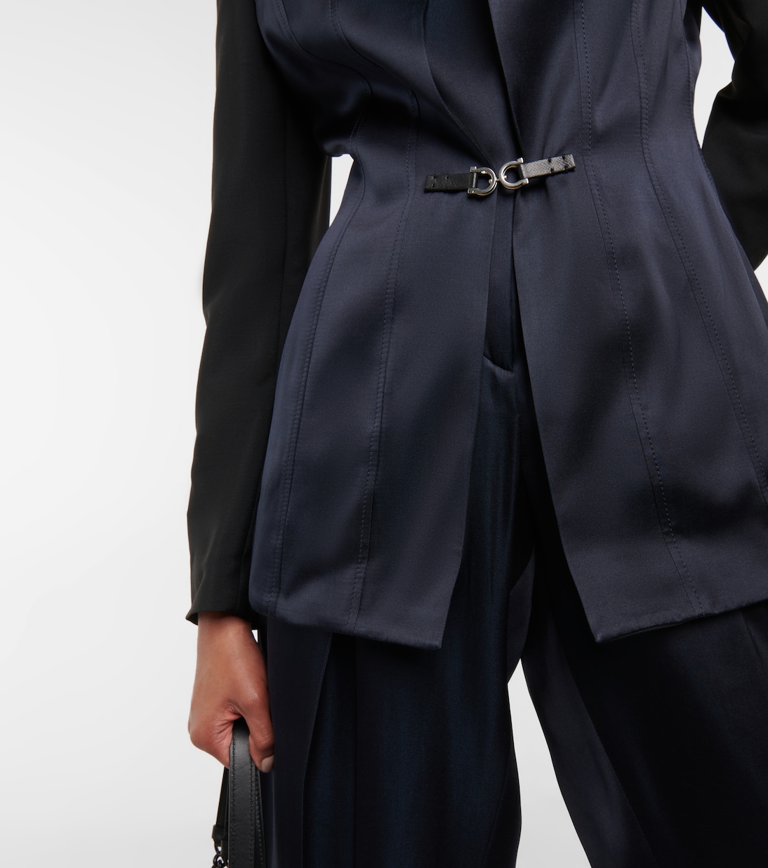 Blazer aus Satin | Ferragamo
