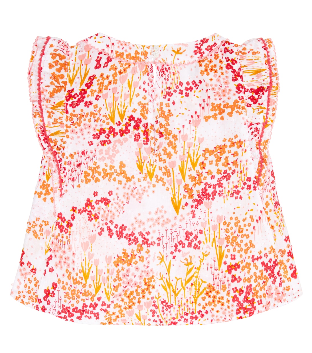 Adeh floral cotton top | Poupette St Barth Kids
