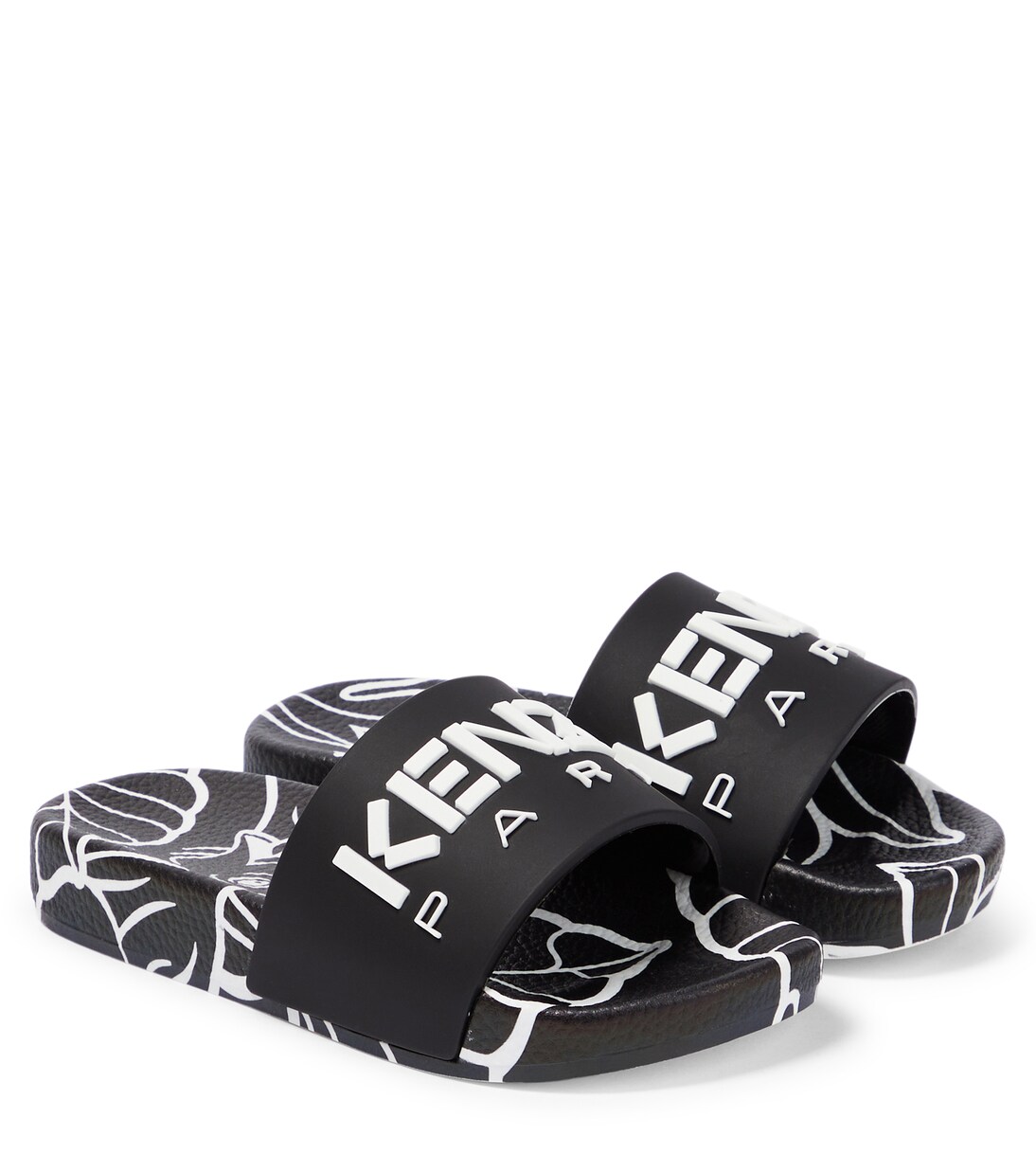 Logo rubber sandals | Kenzo Kids