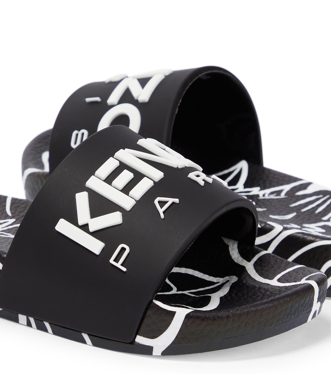 Logo rubber sandals | Kenzo Kids