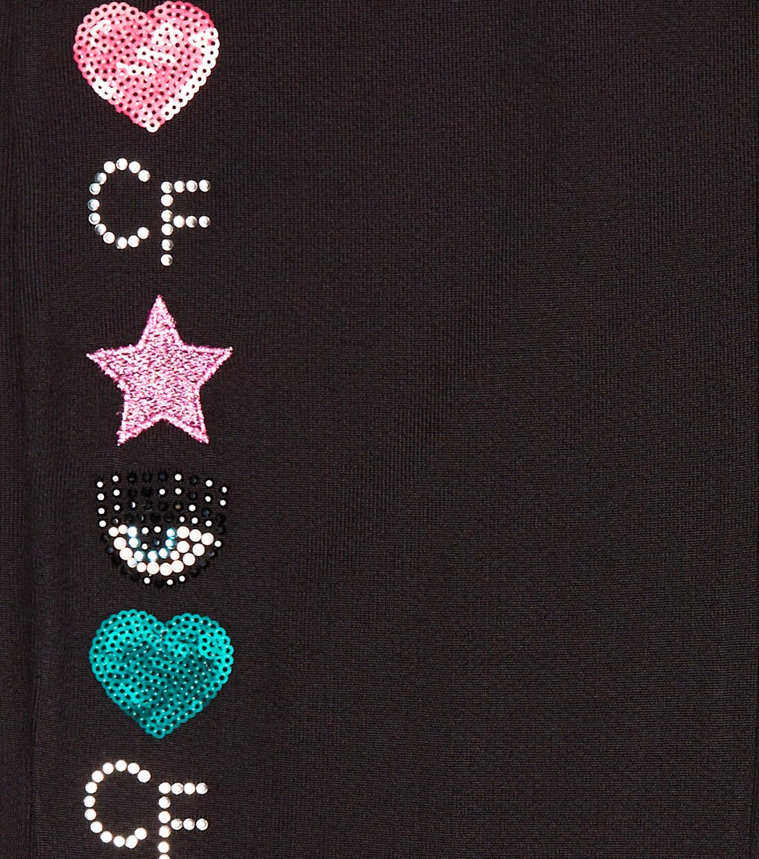 x Chiara Ferragni embroidered jersey sweatpants | Monnalisa