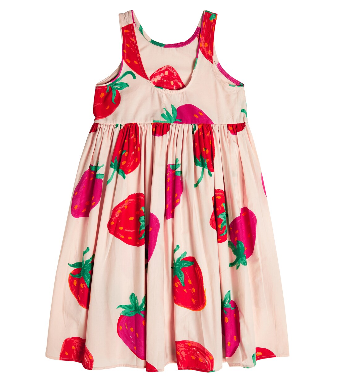 Clover printed cotton dress | Molo