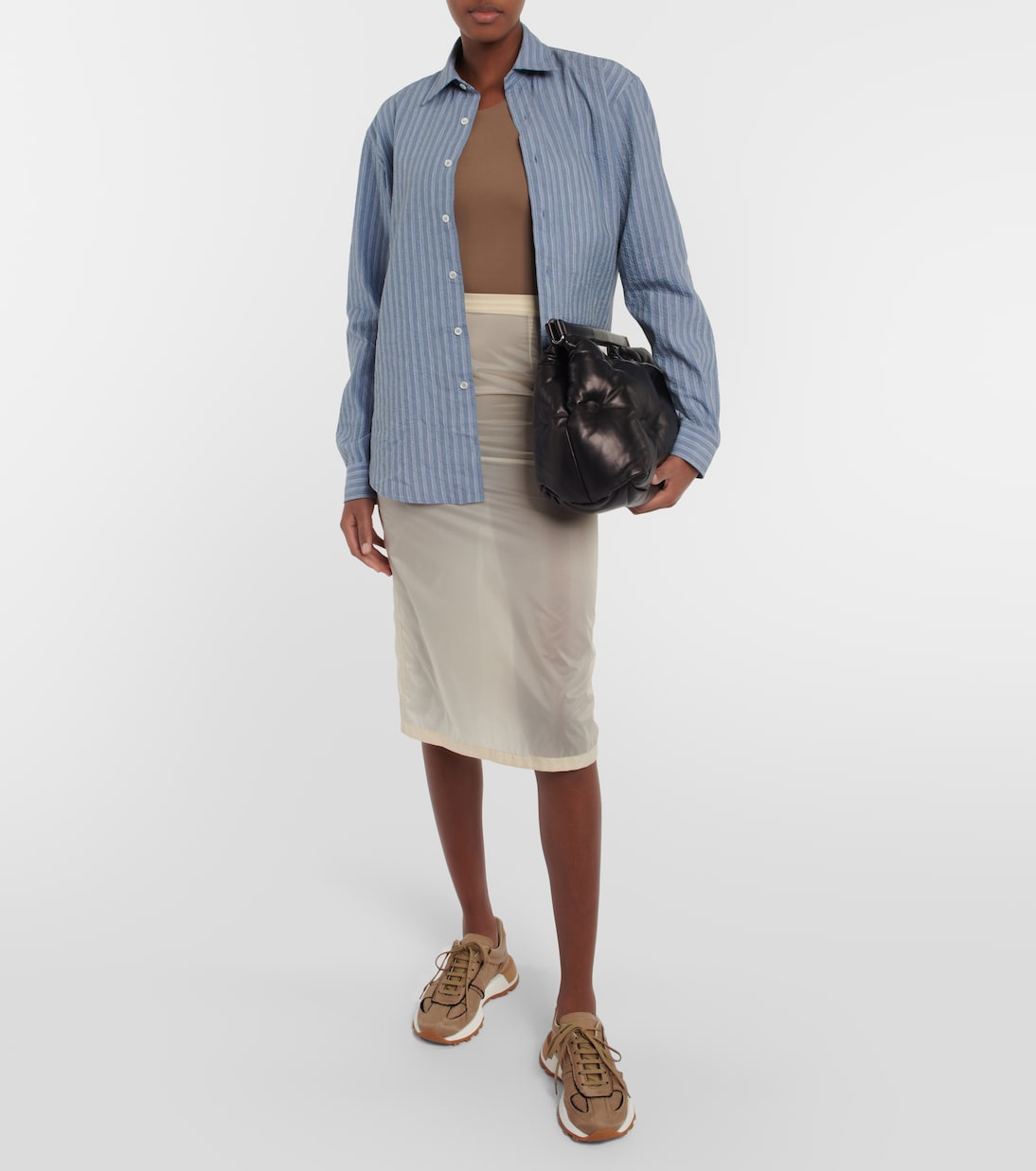 Sneakers 50-50 mit Veloursleder | Maison Margiela