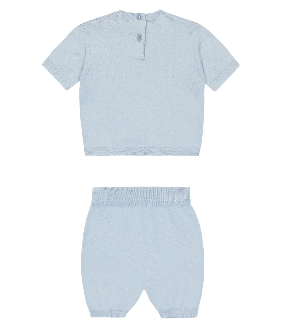 Baby set of cotton T-shirt and shorts | Il Gufo
