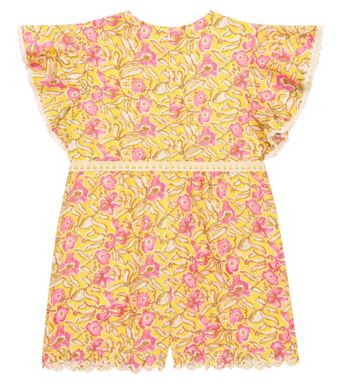 Mayalia floral cotton playsuit | Louise Misha