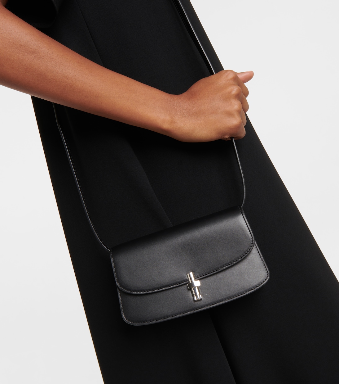 Sofia leather shoulder bag | The Row