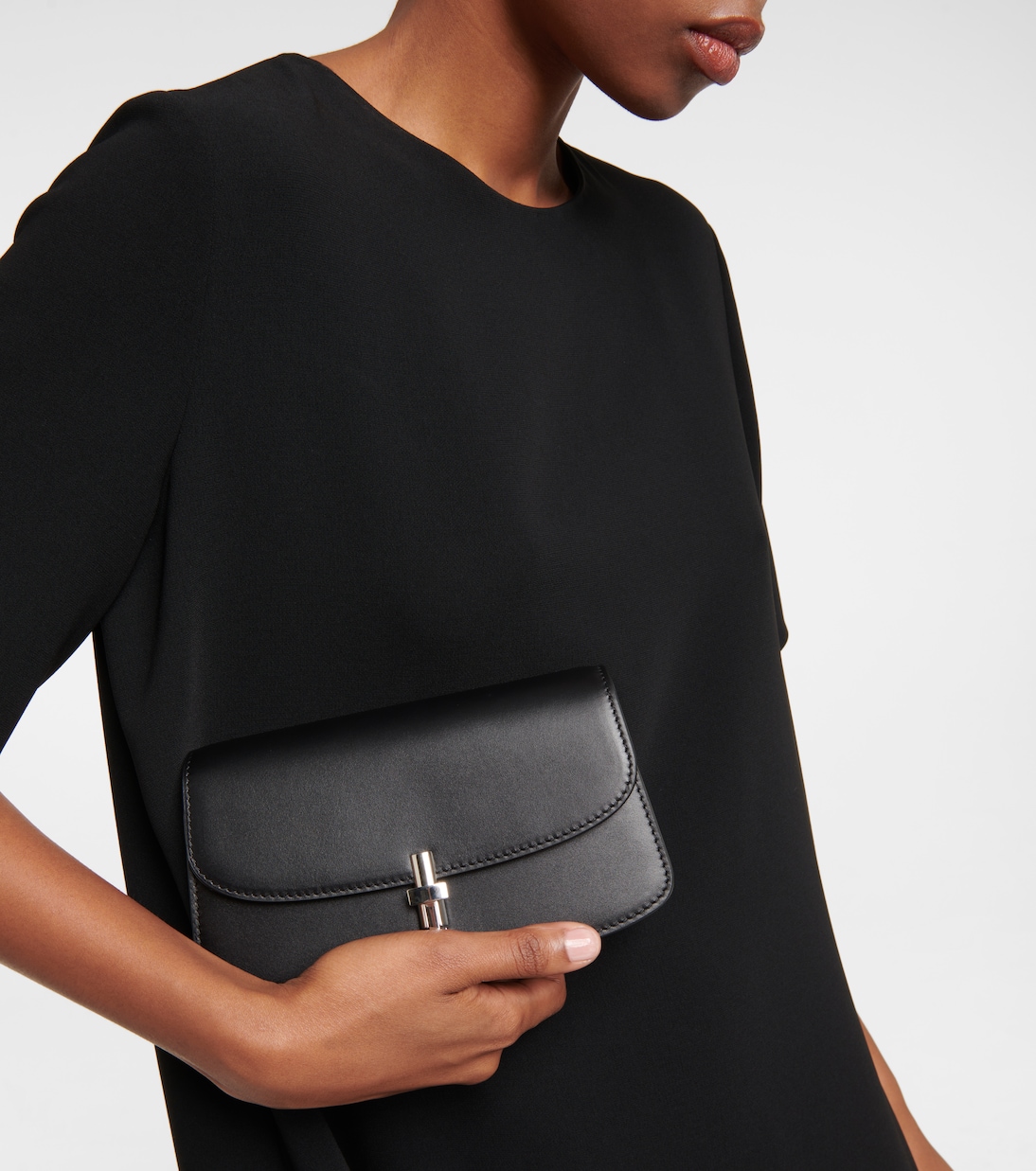 Sofia leather shoulder bag | The Row